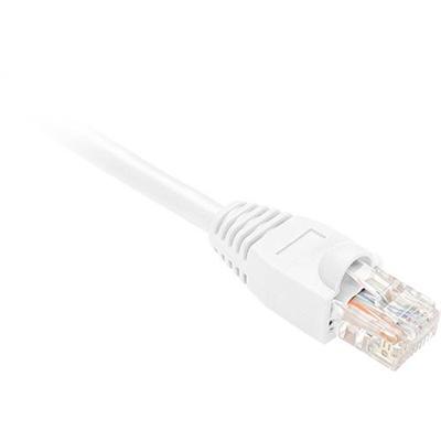 Unirise USA PC6 10F WHT S 10ft White Cat6 Patch Cable UTP Snagless