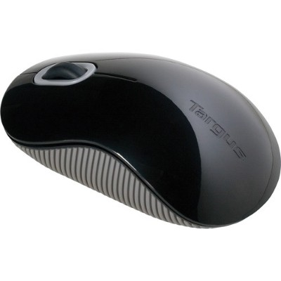 Targus AMW50US Mouse optical wireless 2.4 GHz USB wireless receiver gray black
