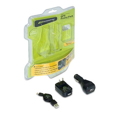Universal GPS PowerPak - power adapter - AC / car