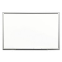 3M DEP7248A Porcelain Dry Erase Board Magnetic 72 in x 48 in with 4 dry erase markers