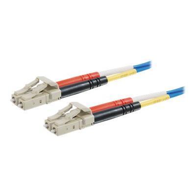 Cables To Go 37366 2m LC LC 50 125 OM2 Duplex Multimode PVC Fiber Optic Cable Blue Patch cable LC multi mode M to LC multi mode M 6.6 ft fiber opt