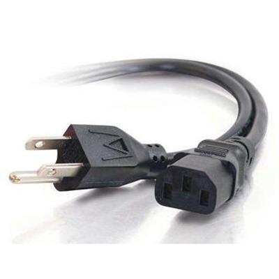 Cables To Go 53406 12ft 18 AWG Universal Power Cord NEMA 5 15P to IEC320C13 Power cable IEC 60320 C13 M to NEMA 5 15 M AC 110 V 12 ft molded b