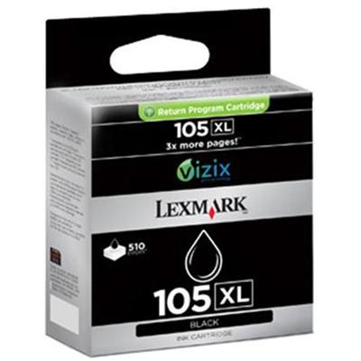 Lexmark 14N0822 Cartridge No. 105XL High Yield black original ink cartridge LRP for Prevail se Pro708 Value Ink Prevail Pro709 Value Ink Prospect P