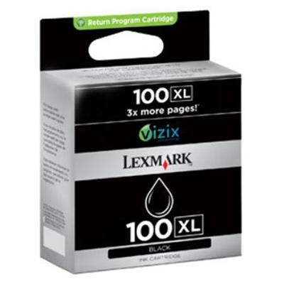 Lexmark 14N1068 Cartridge No. 100XL High Yield black original ink cartridge LCCP LRP for Prevail Pro704 Value Ink Prevail Pro709 Value Ink Prospec