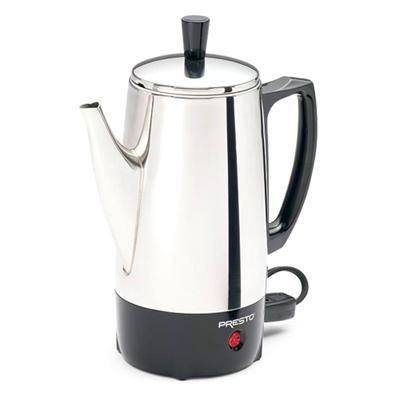 6-cup stainless steel coffee maker