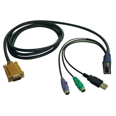 P778-006 - keyboard / video / mouse (KVM) cable - 6 ft
