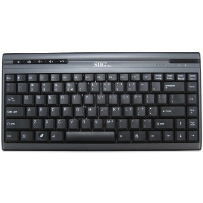 SIIG JK US0312 S1 Mini Multimedia Keyboard USB