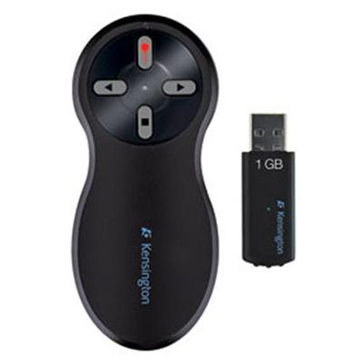 Wireless Presenter with Laser Pointer and Memory - presentation remote control