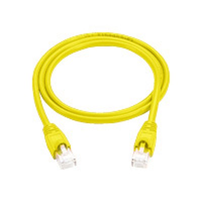 Black Box CAT6PC 015 YL 10PAK Patch cable RJ 45 M to RJ 45 M 15 ft UTP CAT 6 molded snagless stranded yellow pack of 10