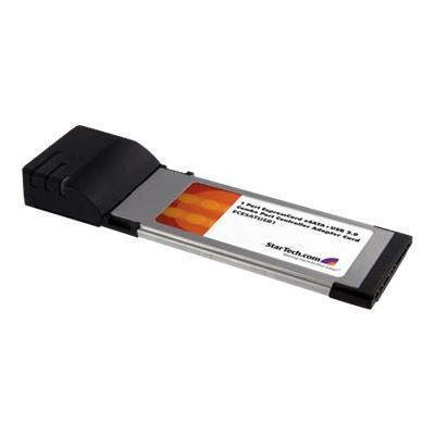 1 Port ExpressCard Power eSATA Controller Adapter Card - storage controller (RAID) - Hi-Speed USB / eSATA-300 - ExpressCard/34