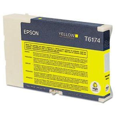 Epson T617400 T6174 High Capacity yellow original ink cartridge for B 500DN