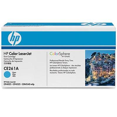 Color LaserJet CE261A Cyan Print Cartridge