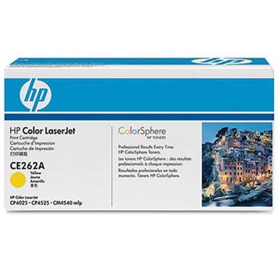 Color LaserJet CE262A Yellow Print Cartridge