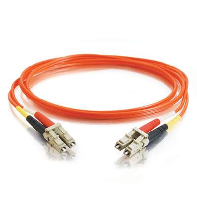 Cables To Go 37830 4m LC LC 50 125 OM2 Duplex Multimode Fiber Optic Cable Plenum CMP Rated Orange Patch cable LC multi mode M to LC multi mode M 1