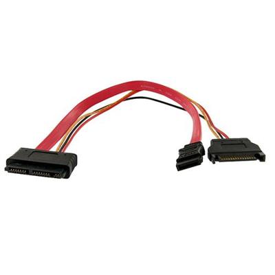 StarTech.com MCSATAF12S 12in Micro SATA to SATA with SATA Power Adapter Cable StarTech.com MCSATAF12S 12in Micro SATA to SATA with SATA Power Adapter Cable