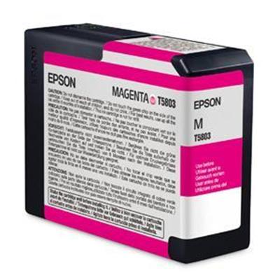 Epson T580A00 T580A 80 ml vivid magenta original ink cartridge for Stylus Pro 3880