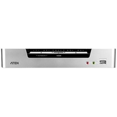 Aten Technology CS1794 CubiQ CS1794 USB 2.0 HDMI KVMP Switch KVM audio switch USB 4 x KVM audio 1 local user desktop
