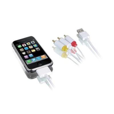 Audio/Video & USB Sync Cable for iPod & iPhone