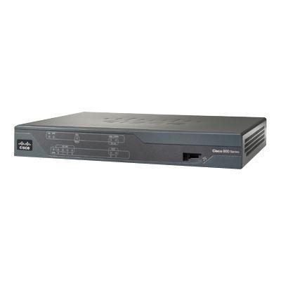887 ADSL2/2+ Annex A Router - Router - ISDN/DSL - 4-port switch - desktop photo