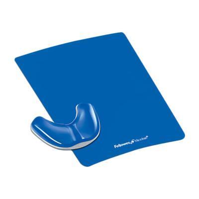 Fellowes 9180601 Gliding Palm Support Mouse pad with wrist pillow blue