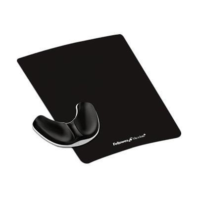 Fellowes 9180301 Gliding Palm Support Mouse pad with wrist pillow black