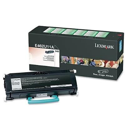 Lexmark E462U11A Extra High Yield black original toner cartridge LCCP LRP for E462dtn