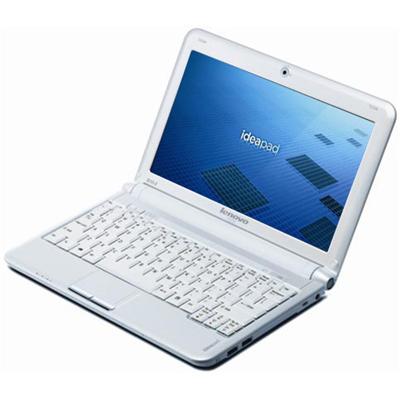 IdeaPad S10-2 Intel Atom N270 1.6GHz Netbook - 1GB RAM 160GB SATA HDD No Optical Drive 10.1 WXGA TFT 10/100 Ethernet - White