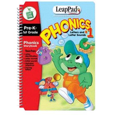 LeapPad Educational Book Phonics 1 Letter Names and Sounds 5-7 Years - Consumer Product by Leapfrog