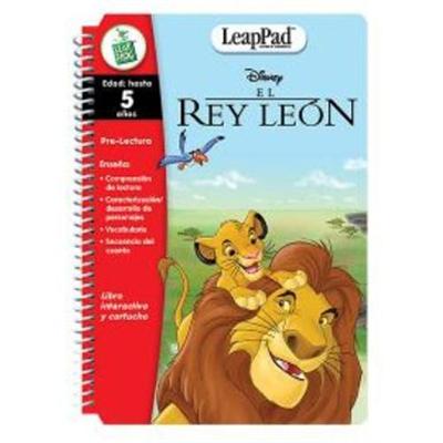 LeapPad Educational Book - El Rey Leon (The Lion King) Spanish Software (Appropriate for Ages 3... by Leapfrog