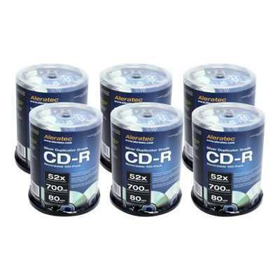 Silver Duplicator Grade - CD-R x 600 - 700 MB - storage media