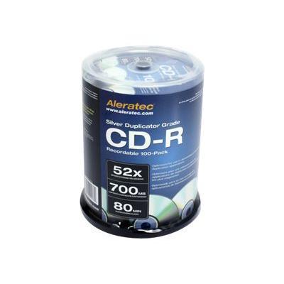 Silver Duplicator Grade - CD-R x 100 - 700 MB - storage media