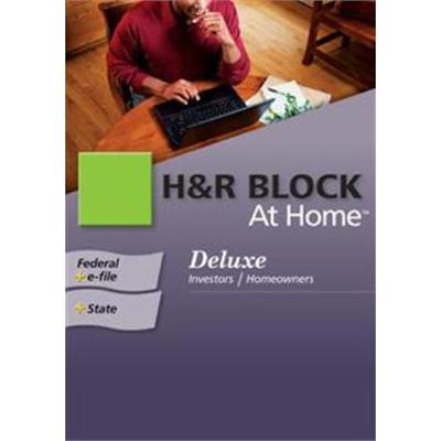 H&R Block At Home Deluxe + State + eFile 2009 formerly Taxcut by Block Financial