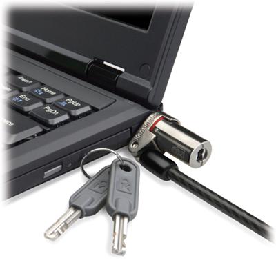 Kensington K64605m Microsaver Ds Custom Keyed Ultra-thin Notebook Lock - Master - System Portable Security Kit - 5 Ft