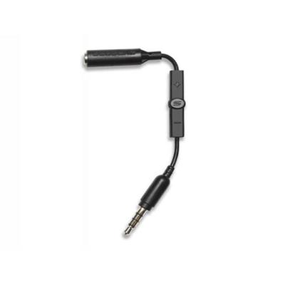Headphone Adapter with Remote for iPod