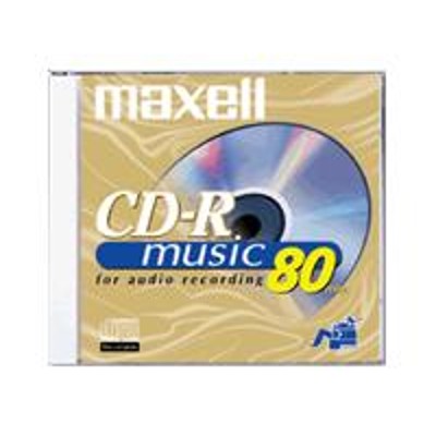 Maxell 625132 5Pk CDr Recordable Media 80Min