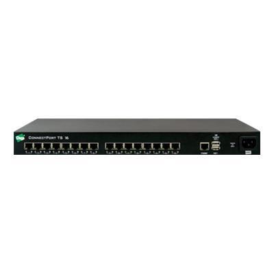 Digi 70002388 ConnectPort TS 16 Terminal server 16 ports 10Mb LAN 100Mb LAN RS 232