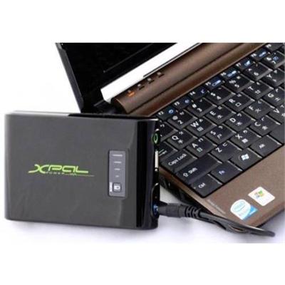 XPAL XP8000 - external battery pack + power adapter - Li-pol - 8000 mAh