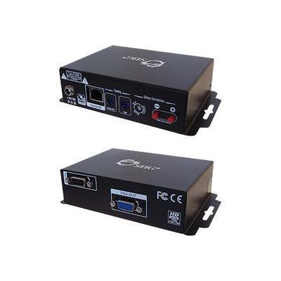 VGA & RS-232 CAT5 Extender with RGB Delay Control - Video/serial extender - external - up to 1000 ft