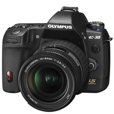 E-30 12.3 Megapixel Digital SLR Camera with 14-54mm II F2.8-3.5 Zoom Kit Lens