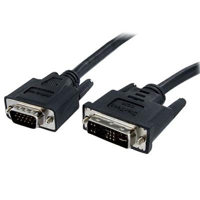 StarTech.com DVIVGAMM6 6 ft DVI to Coax High Resolution VGA Monitor Cable Video cable HD 15 M to DVI A M 6 ft black for P N USB2VGADVI