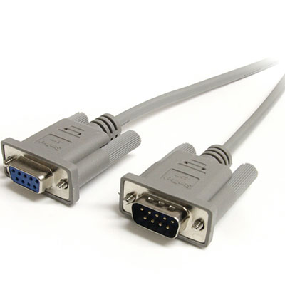 StarTech.com MXT100 6 ft Straight Through Serial Cable DB9 M F Serial cable DB 9 M to DB 9 F 6 ft for P N PEX1S553 PEX2S553LP PEX2S553 PEX1S55