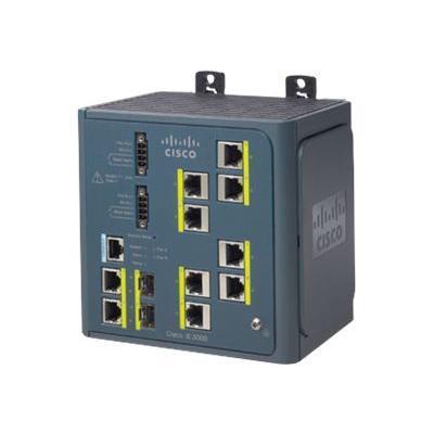 Cisco IE 3000 8TC E Industrial Ethernet 3000 Series Switch L3 managed 8 x 10 100 2 x combo Gigabit SFP DIN rail mountable