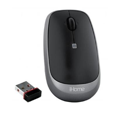 Wireless Laser Notebook Mouse - Black