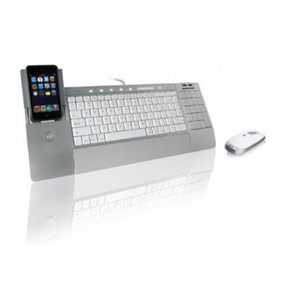 iConnect Media Keyboard & Wireless Laser Mouse for Mac