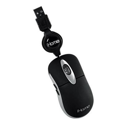 5-Button Optical Notebook Mouse - Black