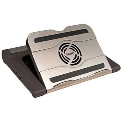 Blast Netbook Cooling Stand - Notebook stand with cooling fan and stereo speakers