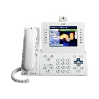 Cisco Cp-9971-w-k9= Unified Ip Phone 9971 Standard - Ip Video Phone - Ieee 802.11b/g/a (wi-fi) - Sip - Multiline - Arctic White