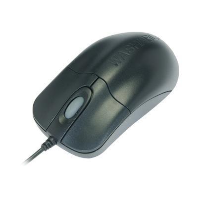 Seal Shield STM042 Silver Storm Waterproof Mouse optical 2 buttons wired USB black