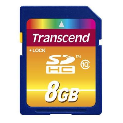 Transcend TS8GSDHC10 Ultimate Flash memory card 8 GB Class 10 200x SDHC
