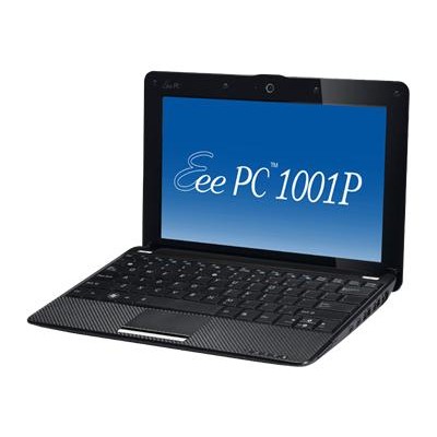 Eee PC 1001P-PU17-BK Intel Atom N450 1.66GHz Netbook - 1GB RAM 250GB HDD 10.1 TFT LED-backlit Intel GMA 3150 Fast Ethernet 802.11b/g Bluetooth 0.3MP Webc